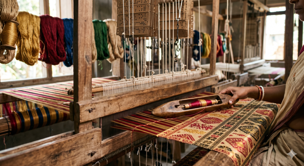  Sualkuchi's workshops