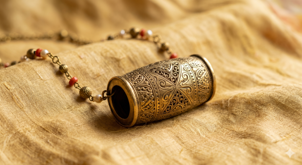 Best Ways to Style Beautiful Brass Jewelry with Mekhela Chador Brass Jewelry