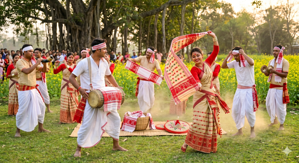 Assam Gamosa: a Cultural Identity gemini generated image 9peju59peju59pej