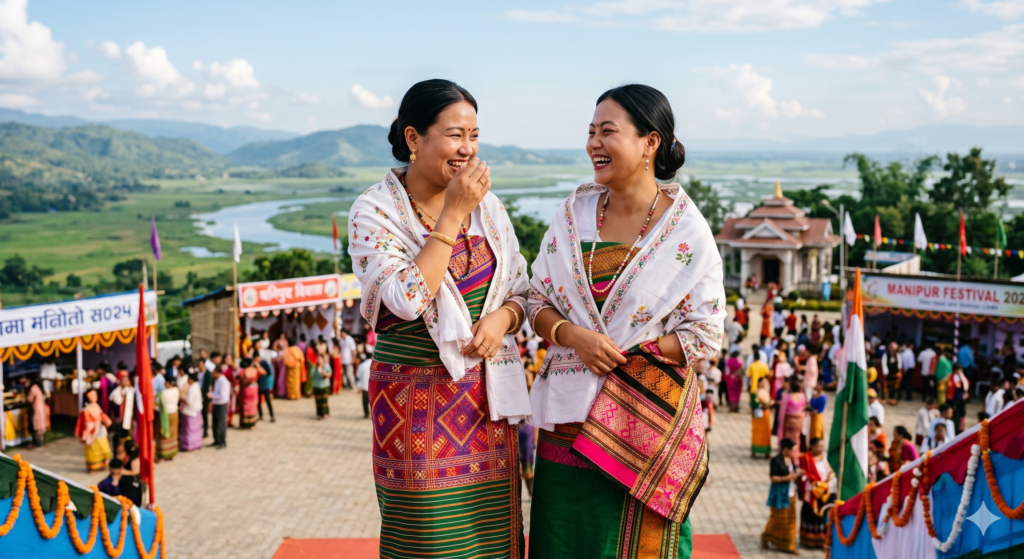 The ultimate guide to Manipur's traditional attire—Phanek and Inaphi.