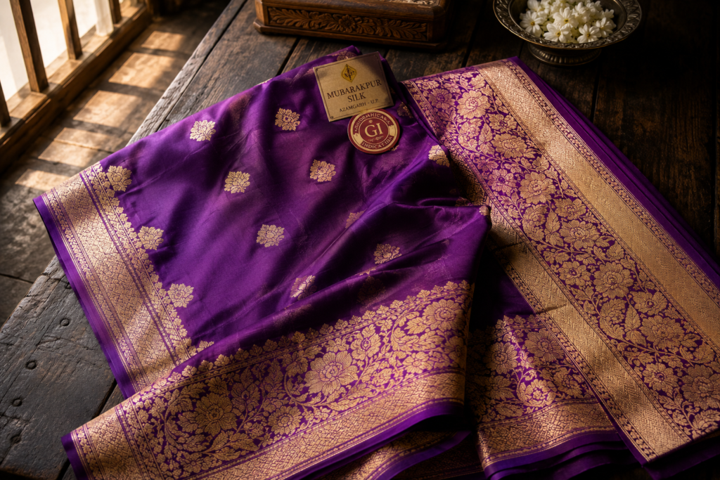 The Golden Legacy of Azamgarh Looms: Silk Sarees Mubarakpur Silk Sarees